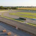 Miniature model of the Kawartha Downs track